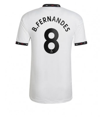 Manchester United Bruno Fernandes #8 Bortedrakt 2022-23 Kortermet